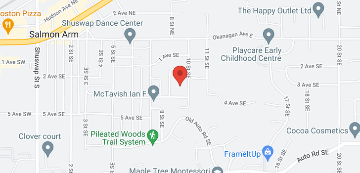 map of 361 10TH ST SE